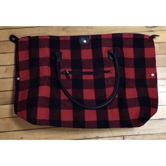 Women Travel Duffle Bag Luggage Tote Bags Weekend Overnight Shoulder Handle Bag - Picture 7 of 7